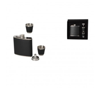 Set Angelo Plosca Hip Flask